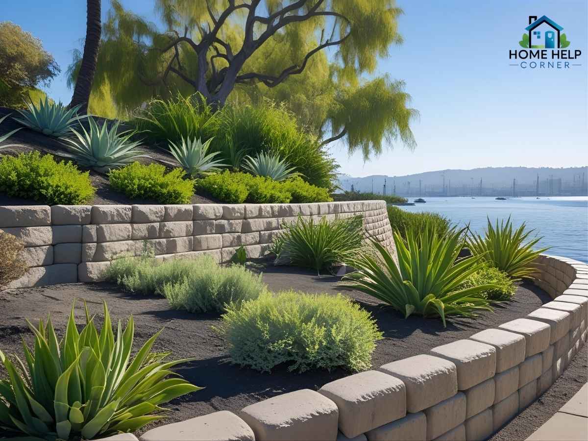Lake Merced Moat-Style Retaining Wall Builds in Los Angeles