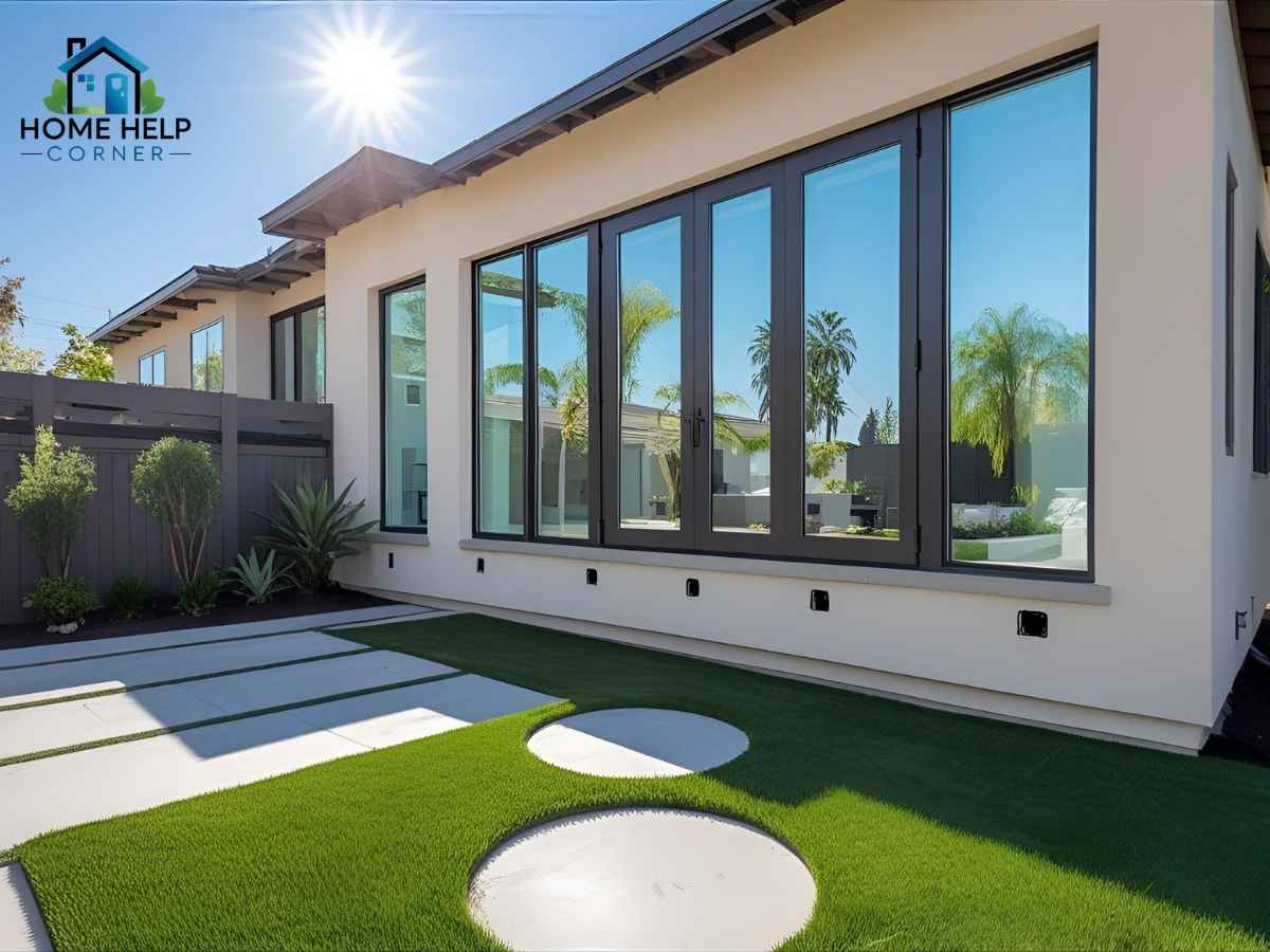 Energy-efficient window replacement installed in Los Angeles home on a sunny day