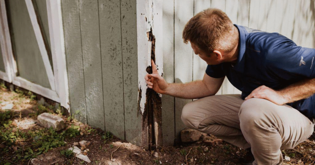Termite Damage Inspection Beverly Hills Real Estate 1 os Angeles termite damage inspection on Beverly Hills real estate property